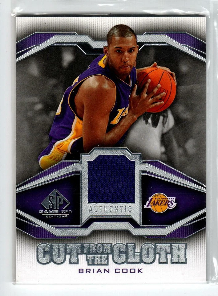 2007-08 SP Game Used Cut from the Cloth #CCBC Brian Cook (ref 194454) - Image 1 of 1