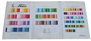 CATALOGO HILOS - CARTA DE COLORES PERLÉ FINCA HILATURAS PRESENCIA - Imagen 1 de 3