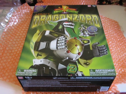 BRAND NEW Sealed 2017 Legacy Mighty Morphin Power Rangers Dragonzord by Bandai Cover