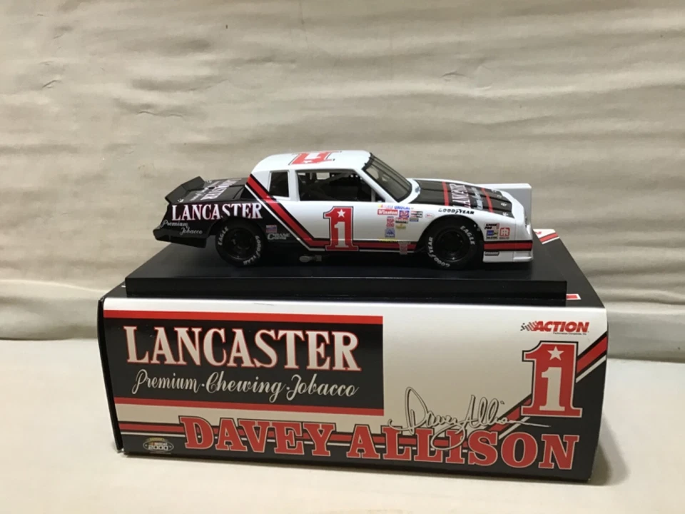 ALISON DAVEY 1985 LANCASTER TABACO DE MASCAR 1/24 MONTE CARLO STOCK CAR ACCIÓN Foto 1 de 4