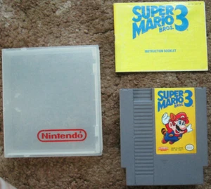 Cleaned, Tested, Works!—Super Mario Bros 3 (1988) Nintendo Entertainment System - Picture 1 of 10