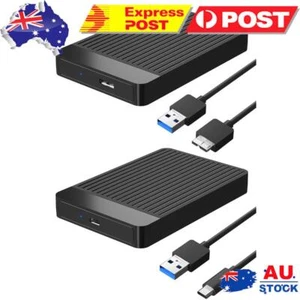 2.5-inch HDD Case Speed 6Gbps SATA To USB 3.0 Type-C Adapter Hard Drive Case 6TB - Afbeelding 1 van 18