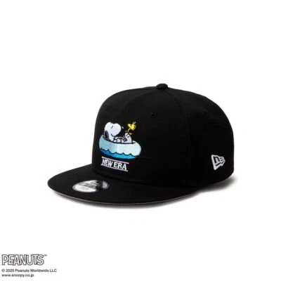 Gorra New Era Youth 9FIFTY x PEANUTS Colaboración Snoopy Flotador Negra 14432153 Foto 1 de 4