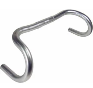 NITTO drop Bicycle handle B132AAF B132AAF-390 φ25.4 390 Silver From Japan Fedex - Picture 1 of 2