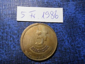 5 Francs 1986 - Belgien alte Währung Münzen Kleingeld Umlaufmünzen - Bild 1 von 2