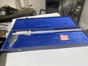 FOWLER PRÄZISIONS-MESSSCHIEBER, 0-14,5''/375 MM, ROSTFREI GEHÄRTETER POLEN - Bild 1 von 15