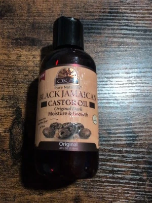 Aceite de ricino negro Jamaican Pure Naturals original humedad oscura y crecimiento original Foto 1 de 3