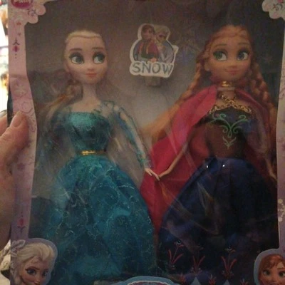  Clone Anna und Elsa Ice Snow Puppen Set Neu Ovp  - Bild 1 von 4