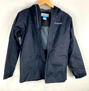 Columbia Youth Kids Zip Up Outdoor Rain Jacket Coat Windbreaker Medium 10-12 - Picture 1 of 5