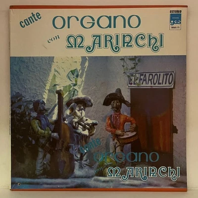 ALBERTO BETANCOURT -CANTE ORGANO CON MARIACHI- 1980 TRIPLE LP YELLOW & BLUE WAX - Image 1 of 4