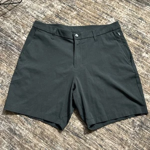 Lululemon Shorts Mens 33 Dark Gray Commission Short Airing Easy Athletic Golf - Picture 1 of 14