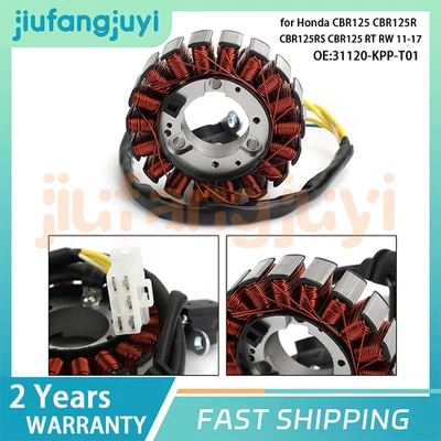 Magneto Stator Coil for Honda CBR125 CBR125R CBR125RS CBR125 RT RW 2011-2017 - Image 1 of 4