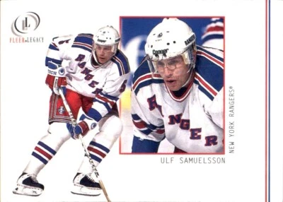 2001-02 Fleer Legacy #24 Ulf Samuelsson NEW YORK RANGERS - Image 1 of 2