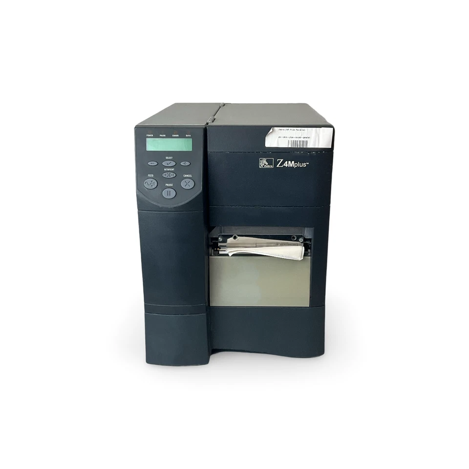 Zebra Z4M Plus Z4M00-2001-0000 Thermal Transfer Label Printer with Cord - Image 1 of 4