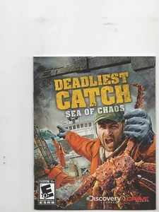 Deadliest Catch Sea of Chaos PS3 MANUAL ONLY Authentic NO TRACKINzG - Picture 1 of 1