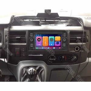 4+64G GPS Navi Android 13 Carplay AutoRadio DSP +Kam für Ford Transit 2006-2014 - Bild 1 von 16