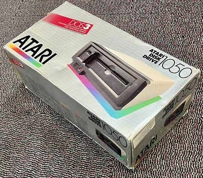 Disk Drive 1050 DOS 3 Double Density Disk ATARI 1983 Original Box NO AC Power - Image 1 of 4