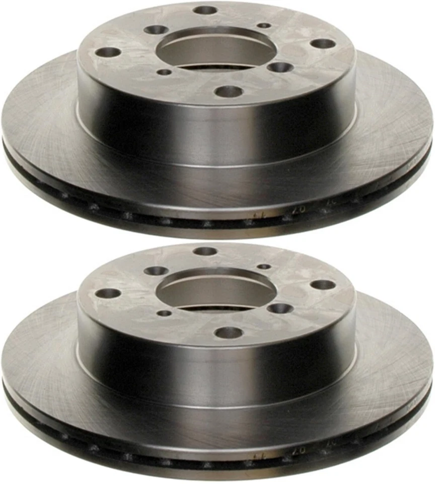 JUEGO DE 2 rotores de freno de disco delanteros ACDelco 18A414A SC Foto 1 de 2