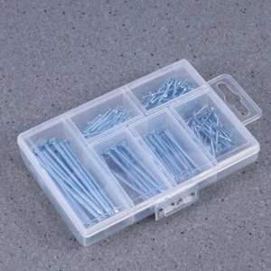 240 PCS Stainless Steel Nails Nails Fasteners Zinc Plated Nails - Picture 1 of 12