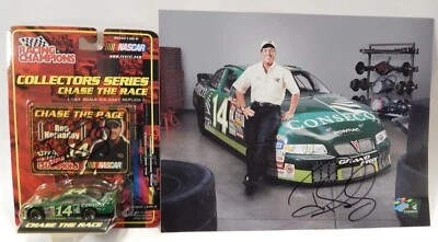 Ron Hornaday 1:64 Racing Champions #14 Conseco Diecast & Photo - Both Signed - Image 1 of 4