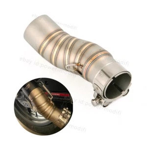 Silenciador de escape tubo de enlace medio 51MM para CF-Moto 450NK 450SS 450SR 2022 2023 2025 - Imagen 1 de 8