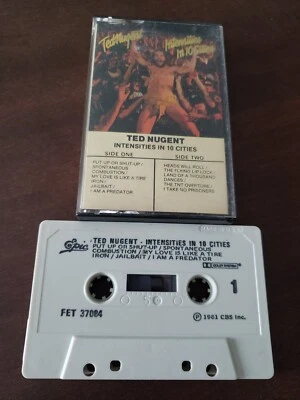 Ted Nugent   intensities in the cities   (cassette tape) - Image 1 of 2