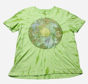 Disney Parks Pandora World Of Avatar Green Tie Dye T-shirt Adult Unisex Large LG - Picture 1 of 4