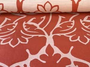 Kravet Couture BARBARA BARRY 2Y Old World Scarlet Red Silk Damask MSRP USD248/y - Picture 1 of 8