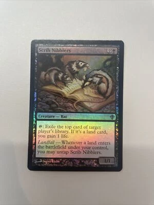 Scrib Nibblers - Worldwake FOIL Excellent Magic MTG - Image 1 of 2