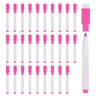Dry Erase Marker Pens 60 Pack Rose Red Ink Fine Point Low Odor, White Pen Rod