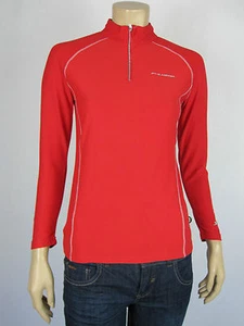 Slazenger Sport Kids 3/4 Zip Runner Training Top Jumper sizes 10 12 14 16 Red - Picture 1 of 4