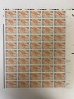 1992 Oregon Trail Sheet of Fifty 29 Cent Postage Stamps Scott 2747