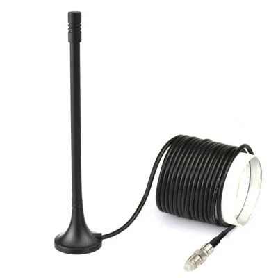 3db wide band mini magnetic antenna with 3m RG174 cable FME Female 700-2700mhz - Image 1 of 4