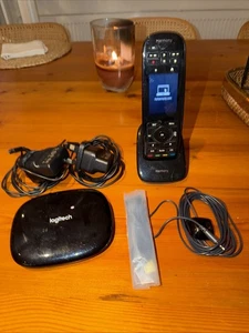 Logitech Harmony Elite Home Remote, Hub and Charging Dock with IR Emitters - Picture 1 of 5