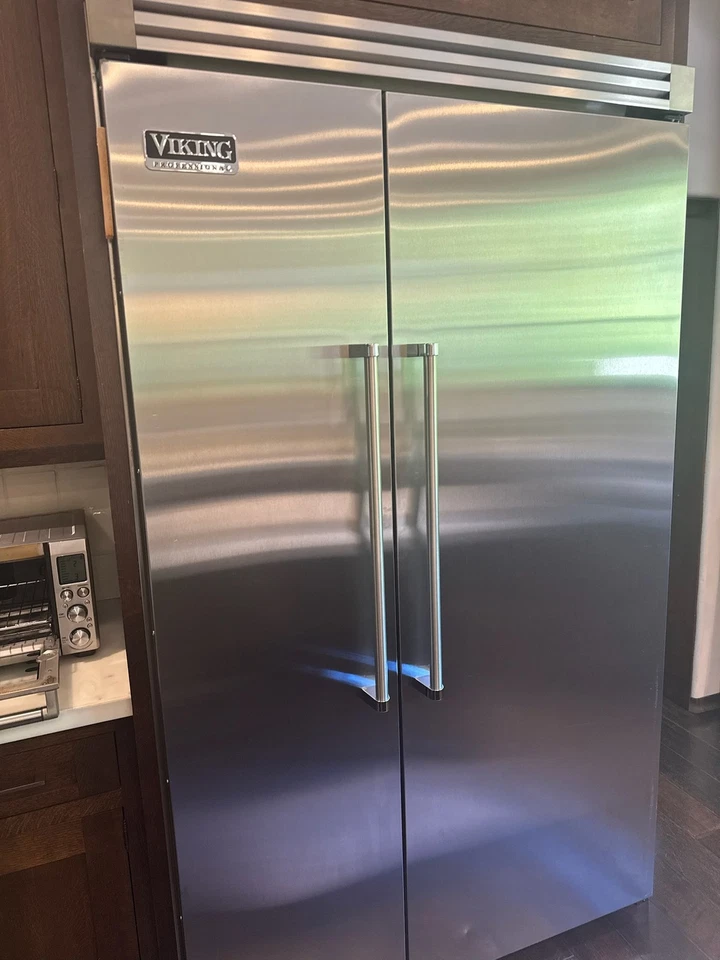 Viking Pro 48" Side by Side Refrigerator VCSB548SS - Image 1 of 1