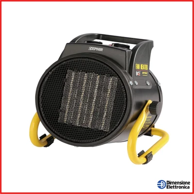 Termoventilatore Industriale Stufa Elettrica Riscaldatore Potente ZEPHIR zml30p - Immagine 1 di 4
