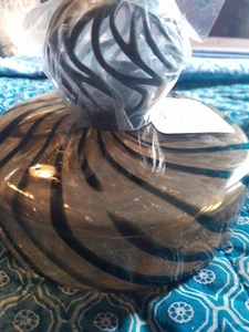 Vintage Duftöllampe nie benutzt ohne Docht Kunstglas - Bild 1 von 10