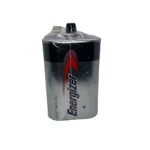 Energizer Terminale a Molla 6 Volt Lanterna Alcalina Batteria Spedizione Gratuita 🚢  - Foto 1 di 3