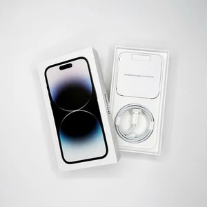 Original iPhone 14 Pro Empty Box with Cable - Zdjęcie 1 z 4