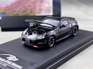 EY FUJI 1:64 Black JDM Fairelady 370Z RZ34 Sports Model Diecast Display Car  - Picture 1 of 12