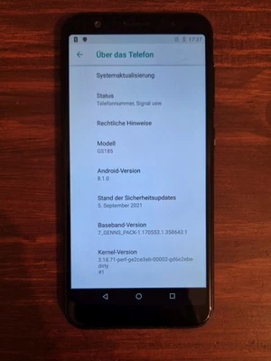 Gigaset GS185 Smartphone, Simlockfrei, Dual SIM, Android - Bild 1 von 4