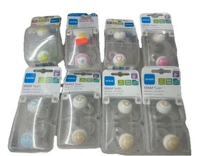 20 NIP MAM Newborn Pacifier Soft Silicone Nipple BPA FREE Orthodontic Nipple - Picture 1 of 5
