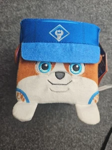 Paw Patrol Wheeler 4" Square Cube Plush Spin Master Nickelodeon Rubble NEW (A) - Picture 1 of 7