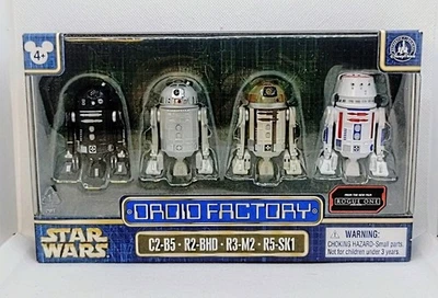 Star Wars Disney Droid Factory Rogue One C2-B5 R2-BHD R3-M2 R5-SK1  Foto 1 de 4