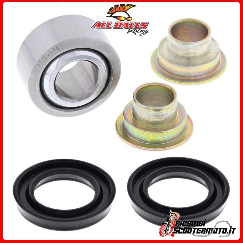 KIT DE MONOL COJINETE PARA AMORTIGUADOR INFERIOR All Balls Husqvarna WXC 360 1995 29-5044# Foto 1 de 1