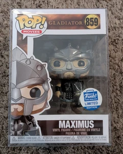 Figura Vinilo Funko Pop Maximus Gladiador Funko Shop #859 Casco Escudo - Imagen 1 de 9
