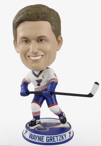#/72 Wayne Gretzky St Louis Blues Variant Bighead Bobblehead FOCO Cover