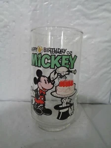 Disney - Happy Birthday Mickey Mouse - 50 Years of Magic - Drinking Glass - Picture 1 of 2