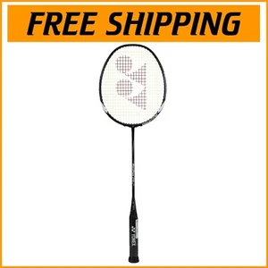 Muscle Power Badminton Racket G4 Grip - Pre-Strung Carbon Graphite Control - Picture 1 of 11