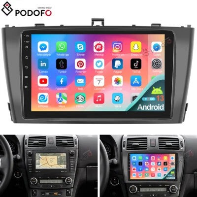 9" Für Toyota Avensis T27 2008-2015 Android 13 Autoradio GPS NAVI WIFI BT 1+32GB - Bild 1 von 4